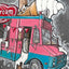 toile, art canvas, foodtruck, camion, popsicle